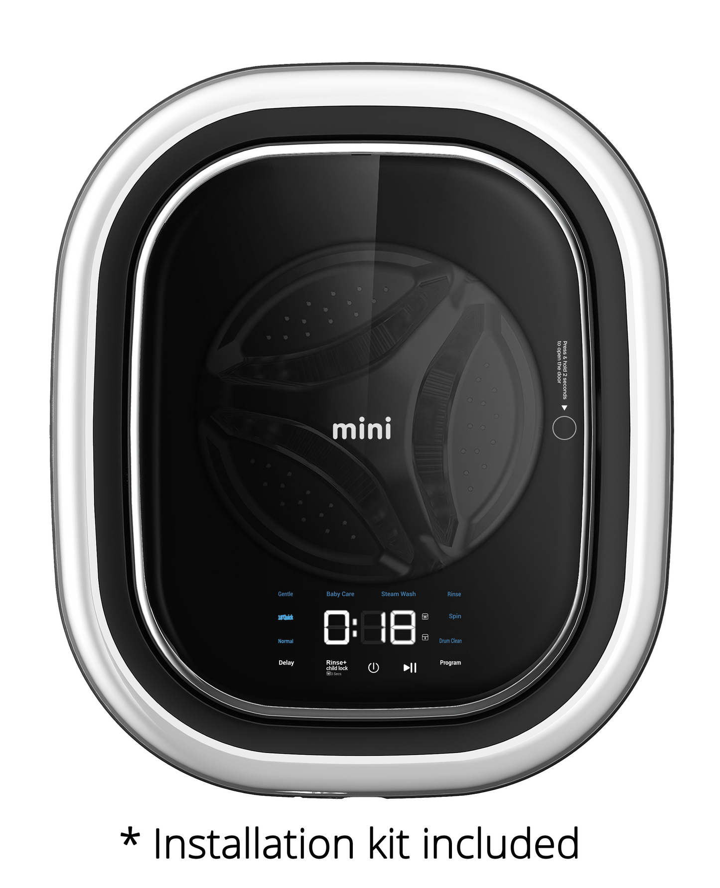 The ‘mini’ Wall-Mounted Caravan Washing Machine 2.5KG