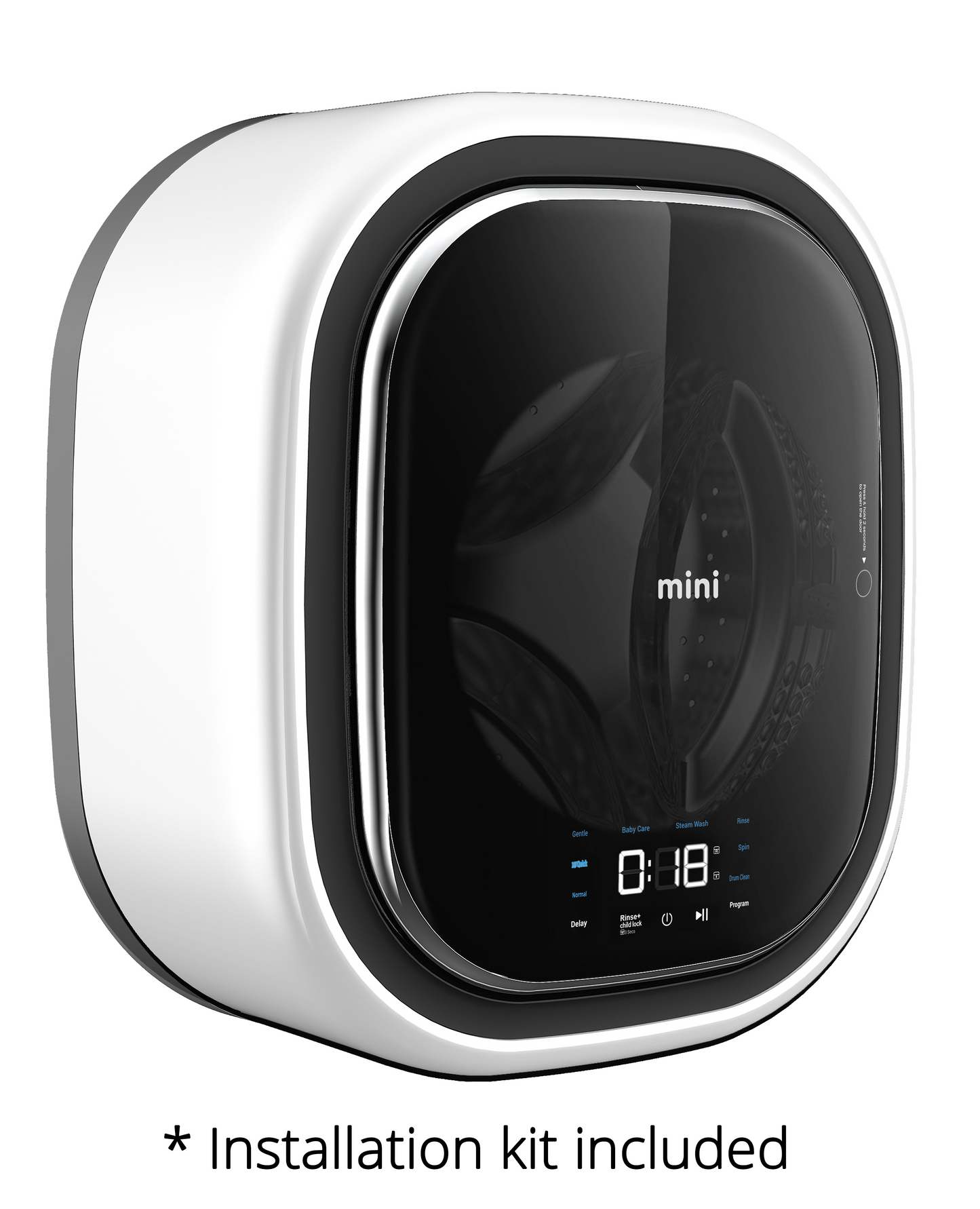 The ‘mini’ Wall-Mounted Caravan Washing Machine 2.5KG